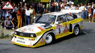 Rallye Sanremo 1985  Group B Passats de canto Telesport [upl. by Nilrah]