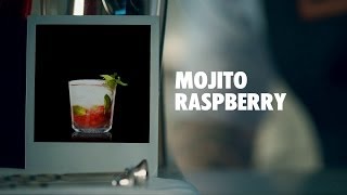 MOJITO RASPBERRY DRINK RECIPE  HOW TO MIX [upl. by Nezam]