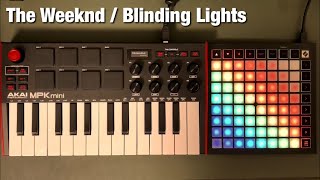 The Weeknd  Blinding Lights Logic Pro X  Live Loops Cover [upl. by Winnifred]