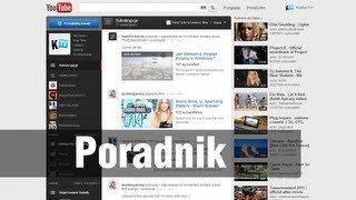 Poradnik Jak przywrócić stary wygląd YouTubea Grudzień 2012 [upl. by Lorrac]