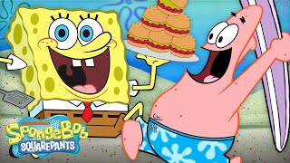 SpongeBobs Summer Krabby Patty Cookout 🍔  25 Minute Compilation  ​SpongeBobOfficial [upl. by Wagstaff]