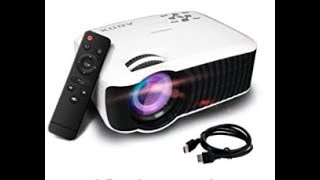 GooBang Doo 2000 lumen projector vs 1500 lumen projector [upl. by Llerrut548]