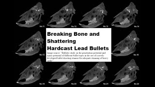 Breaking Bone and Shattering Hardcast Bullets Part 1 [upl. by Yann252]