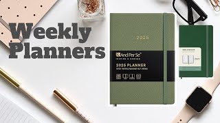 Weekly planners  A5 size and Moleskine pocket notebook [upl. by Nonrev391]