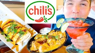 Loaded Cheesy Wings amp Smothered Smoked Burrito • Chilis • MUKBANG [upl. by Bogey]