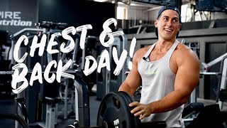 My Favorite Chest amp Back Workout [upl. by Hayward]