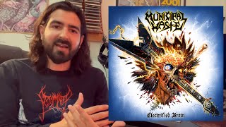 MUNICIPAL WASTE  About quotElectrified Brainquot Artwork OFFICIAL INTERVIEW [upl. by Arbmat928]