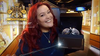 UNBOXING THE HARRY POTTER RAVENCLAW DIADEM IN THE NOBLE COLLECTION STORE  VICTORIA MACLEAN [upl. by Nisay]