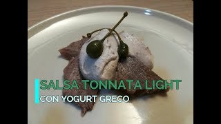 Salsa tonnata LIGHT  ricetta FACILE e VELOCE [upl. by Leda]