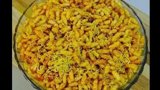 DIY quotLasaniya sev mamraquot Recipe in Gujarati [upl. by Ailedamla]