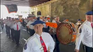 Whiterock Flute Band  Glasgow Boyne Celebrations July 2024 People from East Belfast [upl. by Lombardy301]