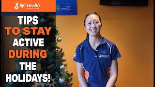 Tips to stay active during the holidays [upl. by Vinay]