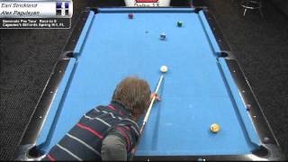 Earl Strickland vs Alex Pagulayan pt 2 at Capones Billiards on the Seminole Pro Tour [upl. by Haziza]