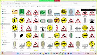 Road Markings and Signs Practice [upl. by Haddad]