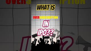 Get Rich with IPOWhat is Oversubscription nseipo nseindia [upl. by Rehpotsirk]