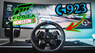 How to Play with the G923 on Forza Horizon 5 Full Tutorial [upl. by Bina109]