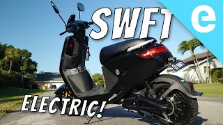 SWFT Maxx ELECTRIC Moped Review Comfort amp Style [upl. by Oznola945]