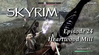 Skyrim SE with Zephyr ep024 Heartwood Mill PS4 [upl. by Krischer]