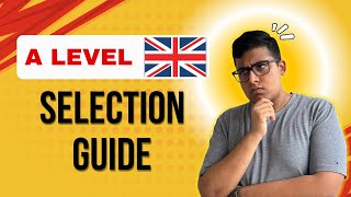 ALevel SUBJECT SELECTION GUIDE to study in THE UK [upl. by Linad]