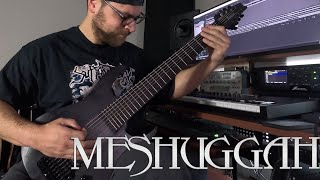 Meshuggah  Rational Gaze guitar cover [upl. by Gwenni]