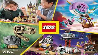 LEGO Catalogue 2024 Official US January  June [upl. by Rozanna]