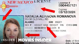 How Fake IDs Are Made For Movie And TV Characters  Movies Insider [upl. by Ahsinyd]