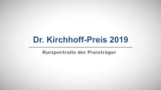 Fachhochschule Südwestfalen Dr Kirchhoff Preis 2019  Interview mit den Preisträgern [upl. by Khalil]