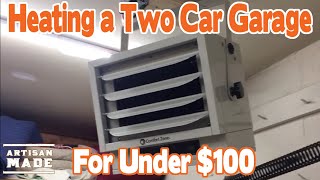 How to Install a Garage Heater  With Plug In [upl. by Burnham366]