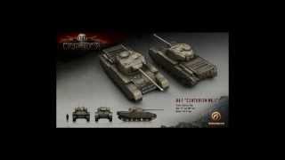 World of Tanks British Tanks PresentationVorstellung Update 81 [upl. by Airitak]