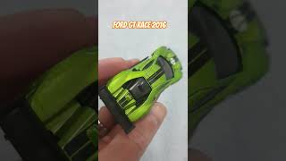 Ford GT race green 2016 by Hotwheels 164 hotwheels ford diecast diecastcollection romania [upl. by Nial549]