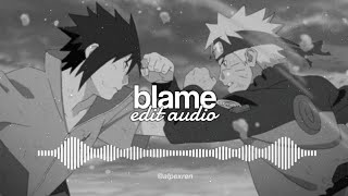 « blame » graves tim gunter remix  edit audio [upl. by Anitahs928]