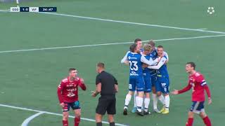 Highlights IK Oddevold  Vänersborgs IF i Ettan Södra 20221105 [upl. by Noired]