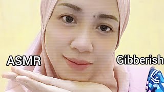 ASMR 5 minutes of gibberish 💭🧚🏻‍♀️ soft speaking unintelligible mouth sounds [upl. by Hahn886]