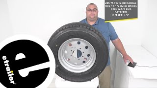 etrailer  Review of Triangle Trailer Tires and Wheels  Tire with Wheel Combo  TR53VR [upl. by Anomas327]