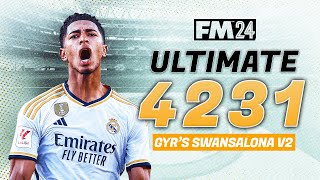 ULTIMATE 4231 FM24 TACTIC  GYRS SWANSALONA V2 [upl. by Hurst136]