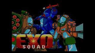 Exo Squad quotIntro Sequencequot Sega Mega Drive  Genesis [upl. by Rovit]