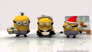 Minions Christmas Song Despicable me [upl. by Joab]