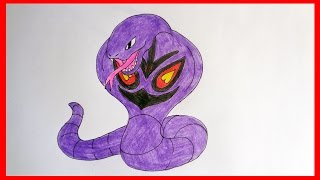 How to draw pokemon Arbok № 24 [upl. by Maddox]