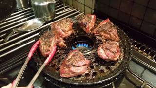 Parrigas Parrilla Gaucha UK Barbecue on your gas hob [upl. by Irovi]