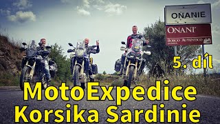 Moto expedice na Korsiku a Sardinii 2024  EP5  nejkrásnější silnice  4K  TET [upl. by Aylad]