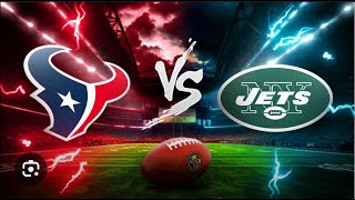 Houston Texans Vs New York Jets Thursday Night Football Live Commentary [upl. by Earl274]