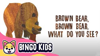 Brown Bear Brown Bear What do you see  Bingo Kids Nursery Rhymes amp Kids Songs [upl. by Ades]