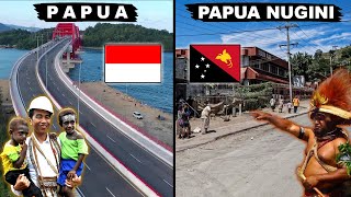 SUDAH KALAH JAUH Begini Perbedaan Jayapura Papua dengan Port Moresby Papua Nugini [upl. by Aneeles663]