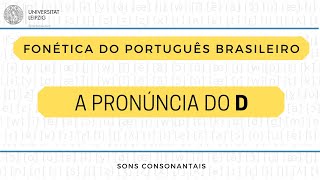 A pronúncia do D no português brasileiro [upl. by Gosney]