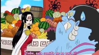 🍉 Coitado do Jinbe Boa Hancock Não Deixa Nem Ele Comer  😂 hancock onepieceedit animes [upl. by Ettenad365]