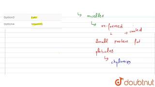 Lacteals are associated with absorption of  CLASS 12  DIGESTION AND ABSORPTION  BIOLOGY  Dou [upl. by Anaul910]