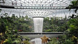 Jewel Changi Airport  Singapore Walk [upl. by Gennaro]