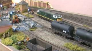 Botleigh Old North Road model railway engine shed layout [upl. by Adirf]