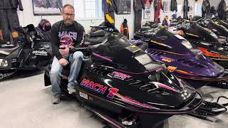 Skidoojunky’s vintage SkiDoo spotlight The 1995 SkiDoo Mach 1 670 [upl. by Eremehc]