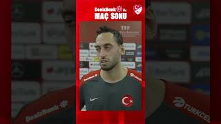 DenizBank ile maç sonu 🎤 Hakan Çalhanoğlu 🇹🇷 BizimÇocuklar SevgimizBirDeniz [upl. by Odlanyer549]